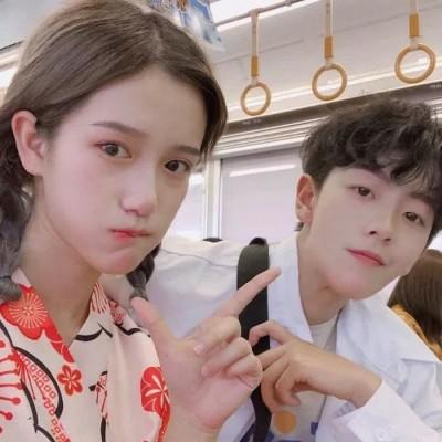 我们的故事很美好 成熟情侣装个性情头