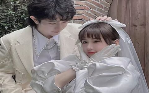 婚纱照情头图片 情侣头像婚纱系列一对真人