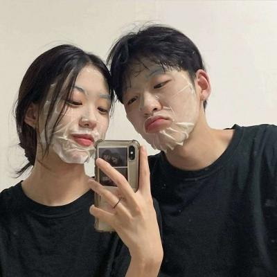 日常撒狗粮真人情侣头像 生活点滴小浪漫图片