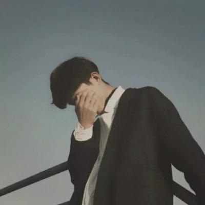 遮脸高冷范 一男一女霸气高清情头