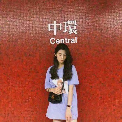 时尚达人一男一女 韩版情侣头像双人两张