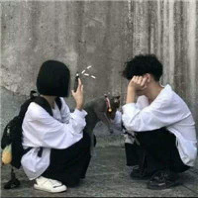 一对两张浪漫唯美 有个性的情侣头像图片