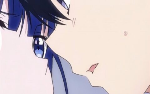 动漫男女对视情侣头像