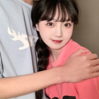 情侣头像女生露脸男生不露脸高清图片