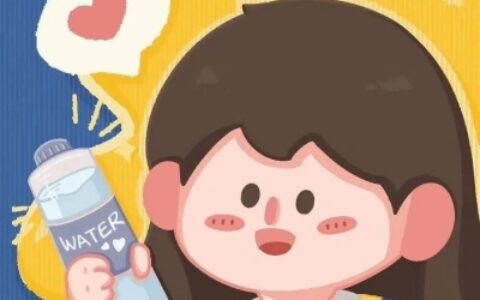 高清手绘的篮球情侣头像一男一女图片 微信篮球情侣头像