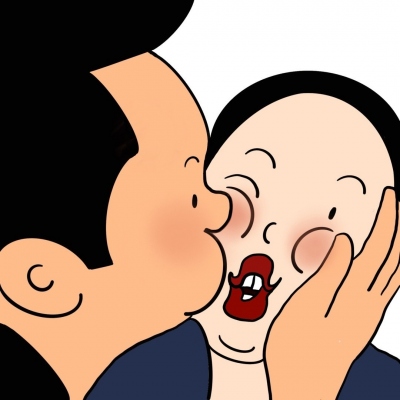 高清可爱的动漫情头双人分开图片 动漫超好看情头一人一半