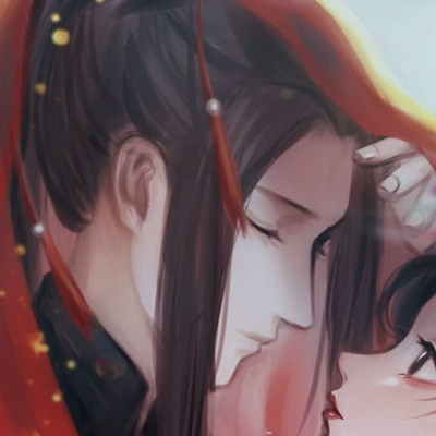 深情对视嫁衣古风动漫情头