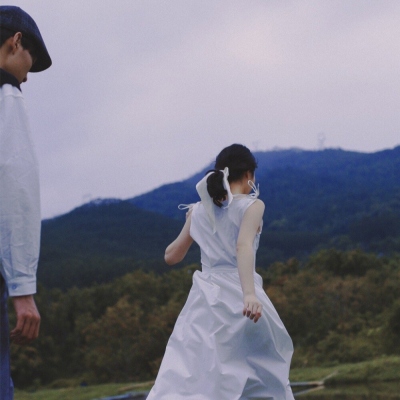高清情侣头像婚纱系的图片 婚纱情头双人