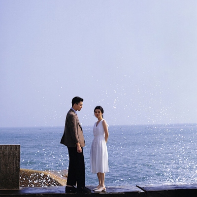高清情侣头像婚纱系的图片 婚纱情头双人
