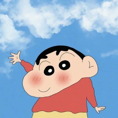 高清一左一右蜡笔小新动漫头像可爱情 超级可爱情侣头像蜡笔小新