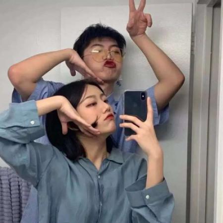 2021情侣头像真人超清一左一右图片