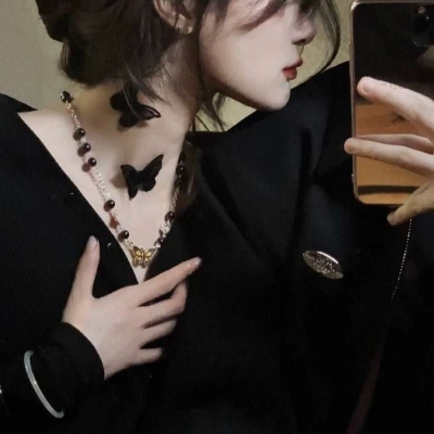 高清超酷的高冷禁欲系情侣头像图片 情头一男一女黑色系