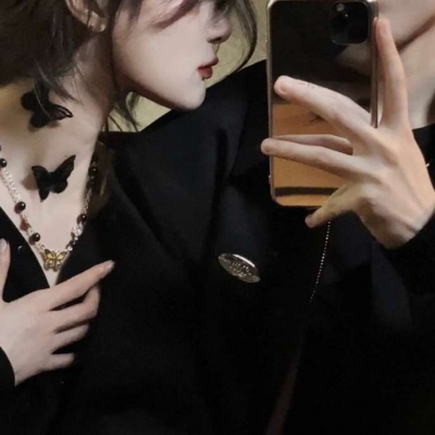 高清超酷的高冷禁欲系情侣头像图片 情头一男一女黑色系