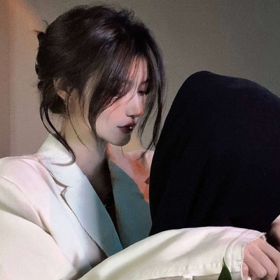 高清超酷的高冷禁欲系情侣头像图片 情头一男一女黑色系