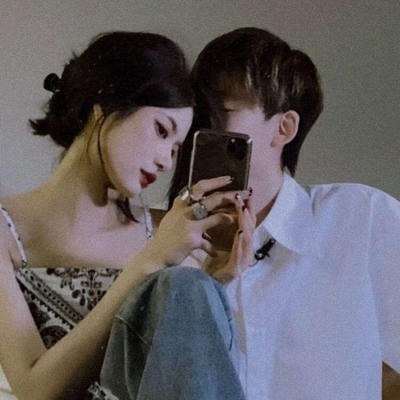 高清超酷的高冷禁欲系情侣头像图片 情头一男一女黑色系