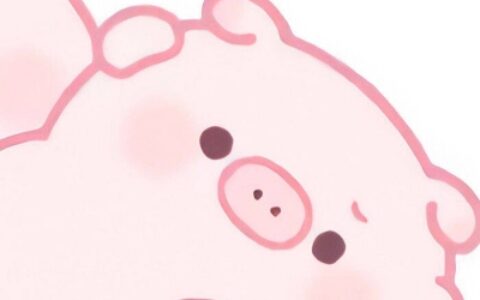 少女心满满萌翻了 可爱粉色猪情侣头像
