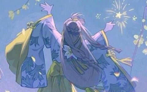 神仙搭配 抖音最火的情侣头像动漫两张