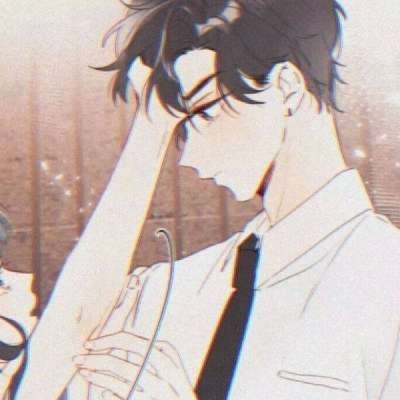 高清一左一右的动漫情头干净优质图片 动漫优质情头两张