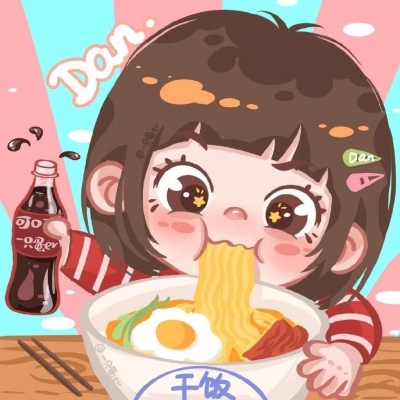 情侣卡通微信头像唯美手绘一男一女图片