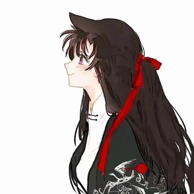 高清手绘情头一男一女高冷图片 手绘情头一男一女两张