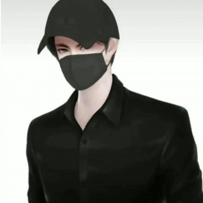 高清手绘情头一男一女高冷图片 手绘情头一男一女两张