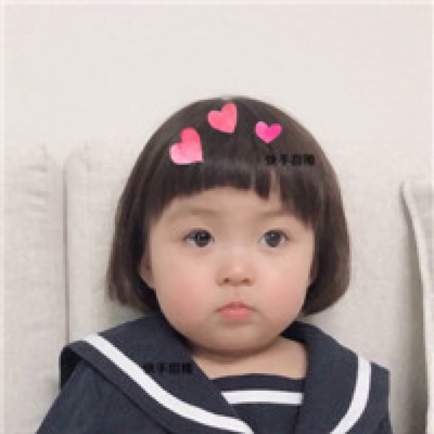 可爱高清的一左一右超萌真人小孩子情头图片 小孩头像情头左一右