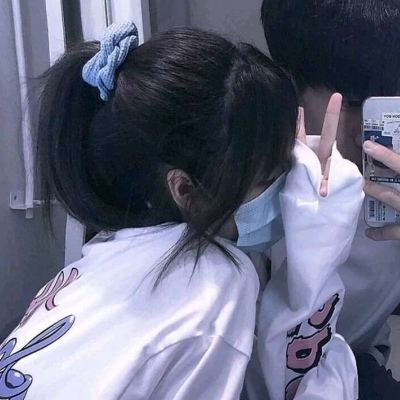 超甜的情侣头像微信唯美图片