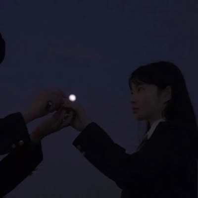 情头2021新款一左一右真人仙气图片