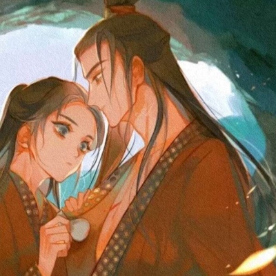 高清超甜古风宠溺情侣头像图片 古风动漫超甜一对两张情侣头像