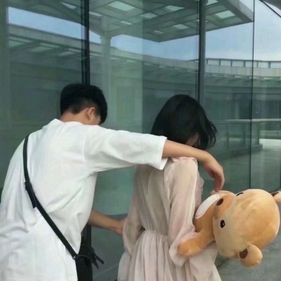 一对两张的ins情侣头像超甜高清图片 ins超酷头像情侣