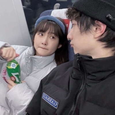 情侣头像ins高级质感真人双人高清图片