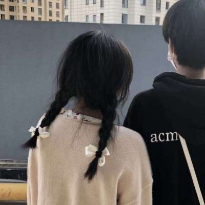 高清超甜的情侣情头专用双人背影图片 情头双人两张背影