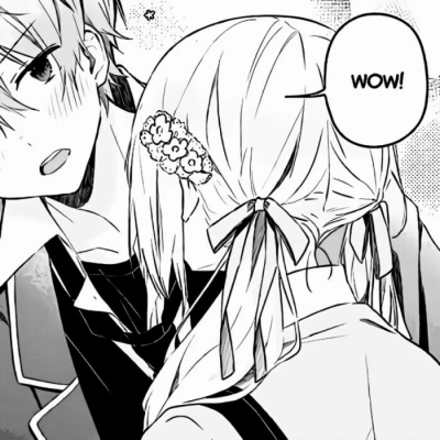 高清超甜的动漫情头黑白漫画可爱图片 黑白动漫情头可爱风