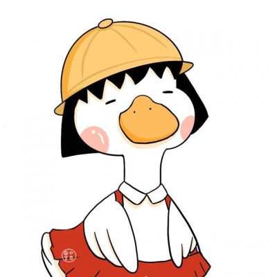 超萌的可爱鸭鸭头像图片 一左一右情头鸭子