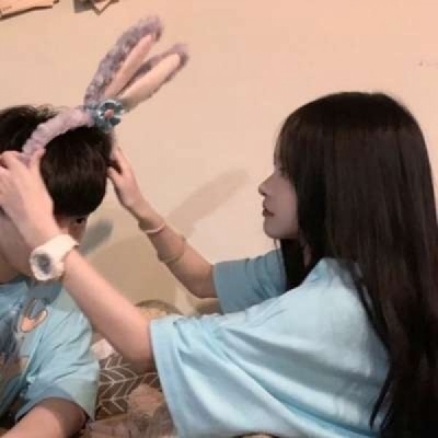 高清一对两张的酷甜情头图片 全糖甜情头