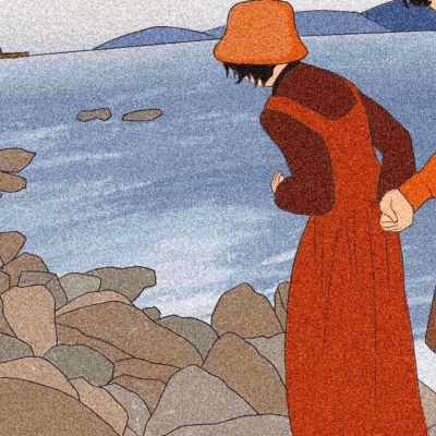 高清小清新情侣头像ins文艺风图片 qq情侣手绘文艺风漫画头像
