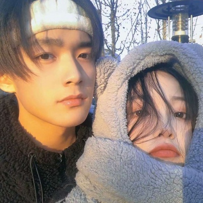 恩爱 甜蜜 双人 温柔头像真人情侣情头