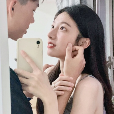 高清超甜的情头白色简单干净双人图片 白色干净情头真人