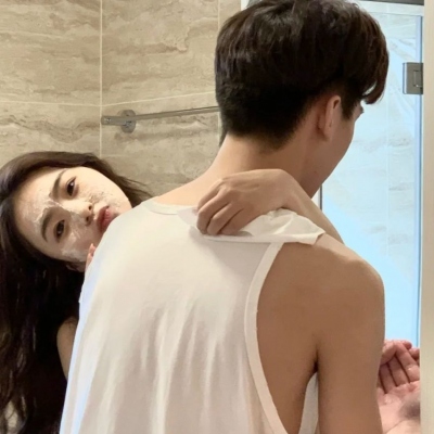 高清超甜的情头白色简单干净双人图片 白色干净情头真人