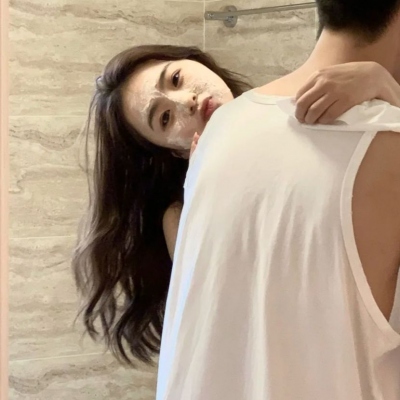 高清超甜的情头白色简单干净双人图片 白色干净情头真人
