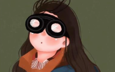 高清一男一女超级不明显的情头手绘图片 手绘不明显情头