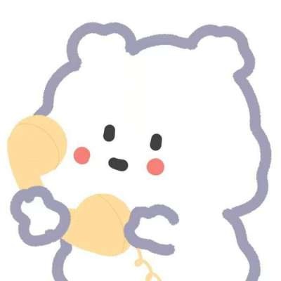 高清小熊小兔子超可爱的情头图片 情头小熊和小兔子一对