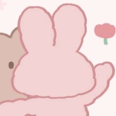 高清小熊小兔子超可爱的情头图片 情头小熊和小兔子一对