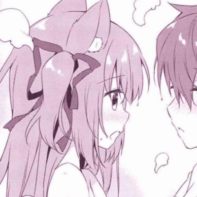 高清超甜的情侣头像动漫甜羞羞脸图片 情侣头像污暧昧
