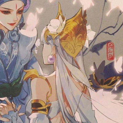 干净优质神仙情头动漫图片