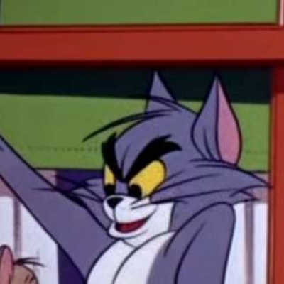 可爱的汤姆杰瑞情侣头像超多图片 猫和老鼠卡通头像超萌一对