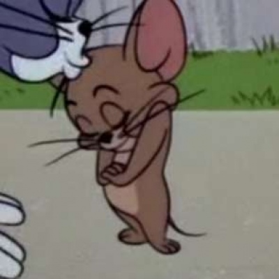 可爱的汤姆杰瑞情侣头像超多图片 猫和老鼠卡通头像超萌一对