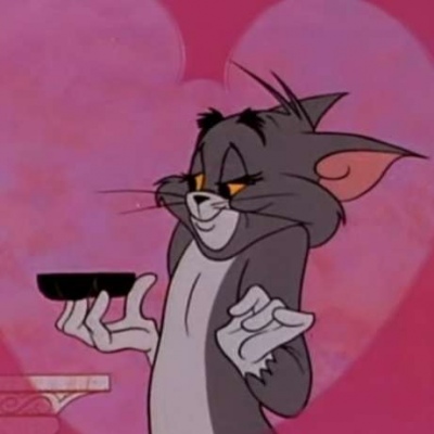 可爱的汤姆杰瑞情侣头像超多图片 猫和老鼠卡通头像超萌一对