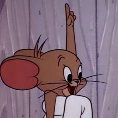 可爱的汤姆杰瑞情侣头像超多图片 猫和老鼠卡通头像超萌一对