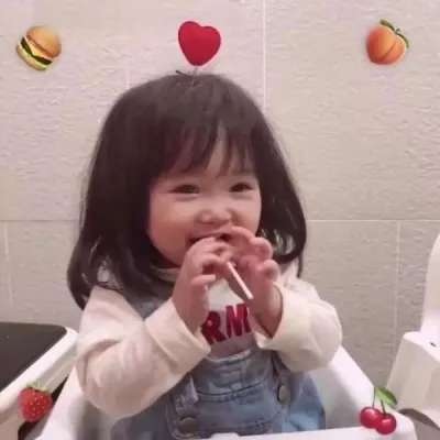 高清好看的萌娃情侣头像两张可爱图片 情头小孩子一男一女可爱